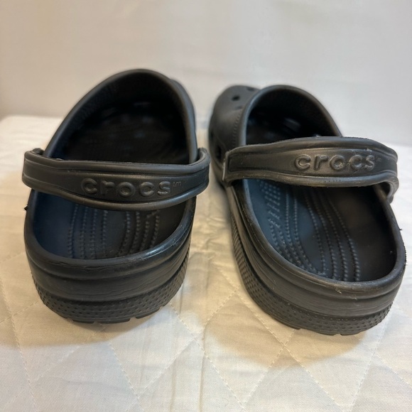 Crocs Baya Unisex Size Men 9 Women 11 Classic Clogs Sandals Shoes Slippers Black main image 9